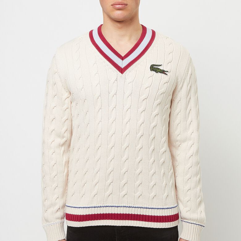 Lacoste Tricot bleu marine/vert
