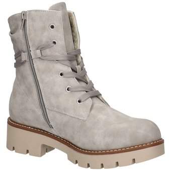 Via della Rosa Schnürstiefelette in beige
