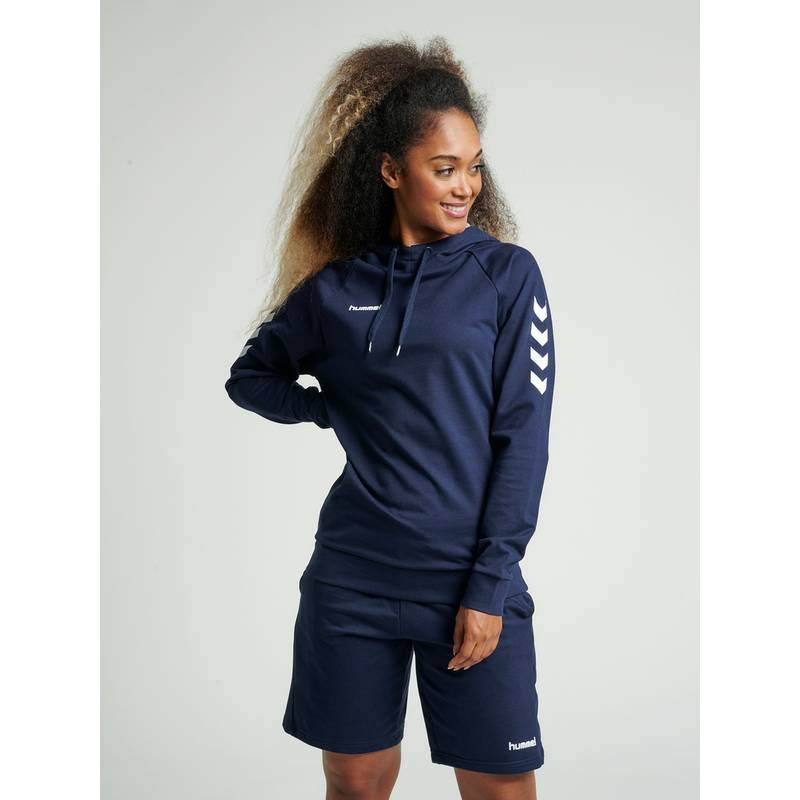 hummel HMLGO COTTON HOODIE WOMAN Sweatshirt Damen