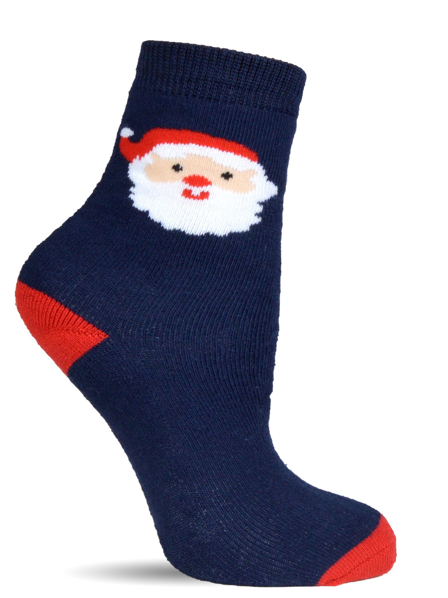 Frostfighter Thermosocken Kinder Weihnachtssocken (Beutel, 6 Paar) Anitipilling Innenfutter, Vollfrottee Innenfutter