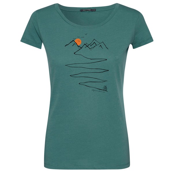 GreenBomb - Women's Bike Trail (Loves) - T-Shirt