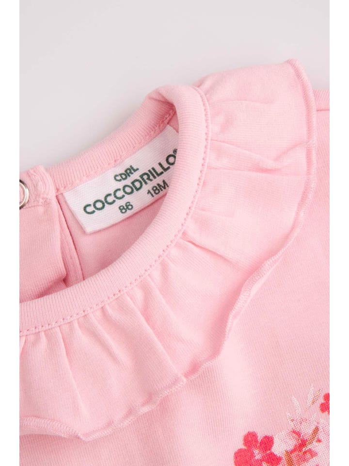 Coccodrillo Langarmshirt in gedämpftes Rosa günstig kaufen