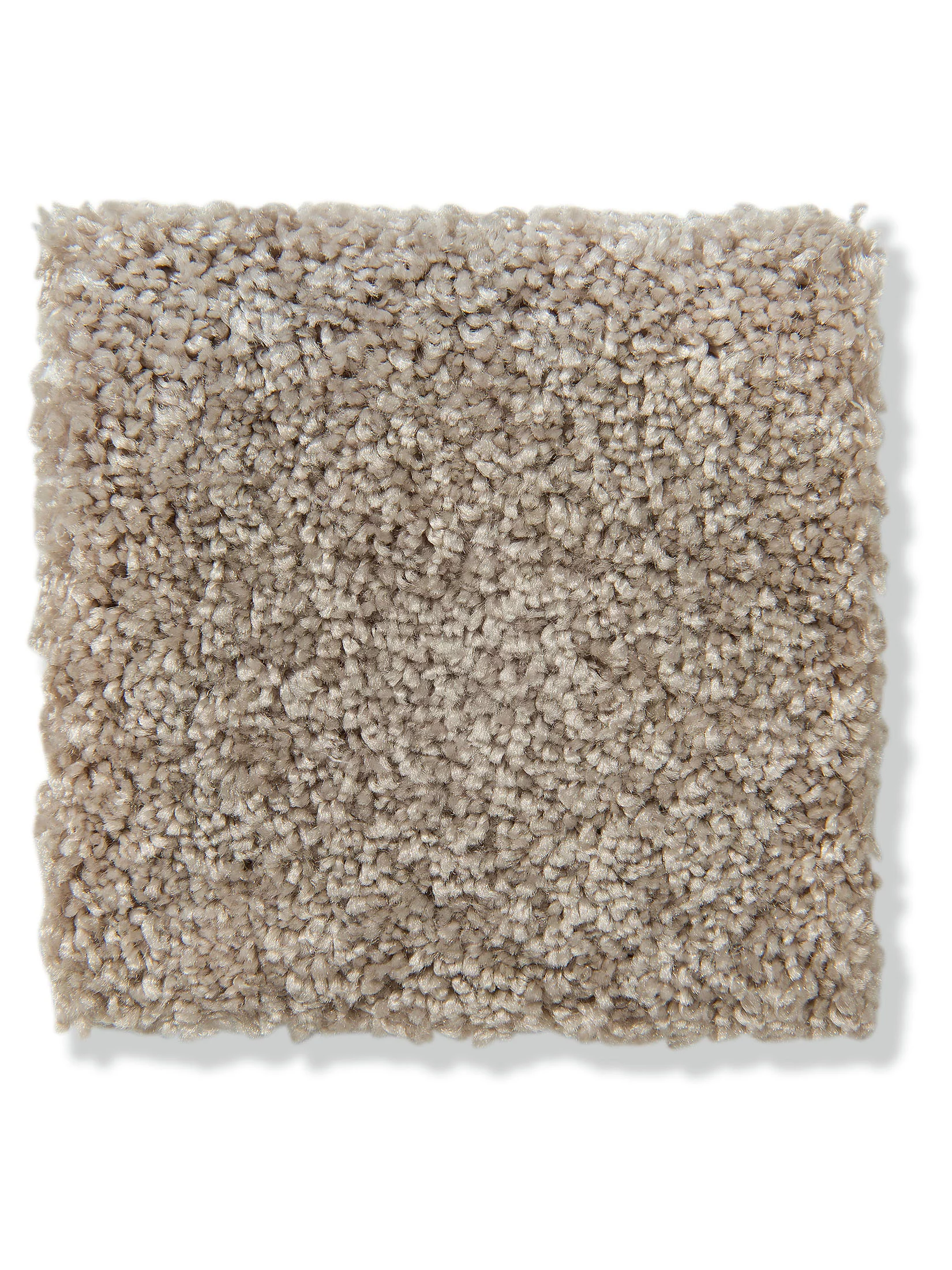 Satin Velours-Teppichboden, Creme