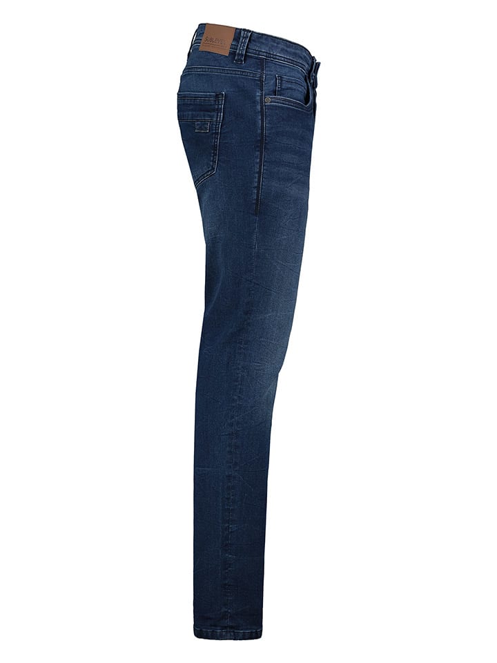 Sublevel Jeans - Modern Straight -  in Dunkelblau günstig kaufen