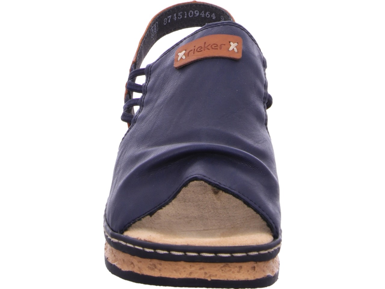 RIEKER Klassische Sandalen blau