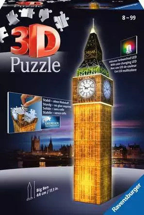 Ravensburger Big Ben bei Nacht