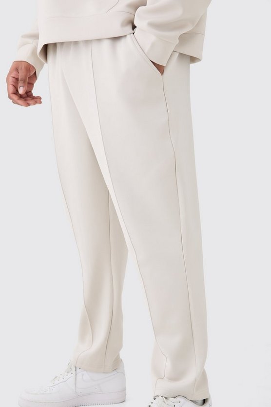 Plus schmale Slim-Fit Scuba-Jogginghose