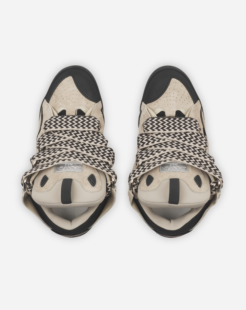 SNEAKERS CURB EN CUIR