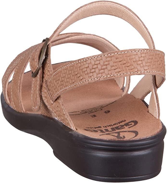 GANTER Komfort Sandalen beige Sonnica flecht