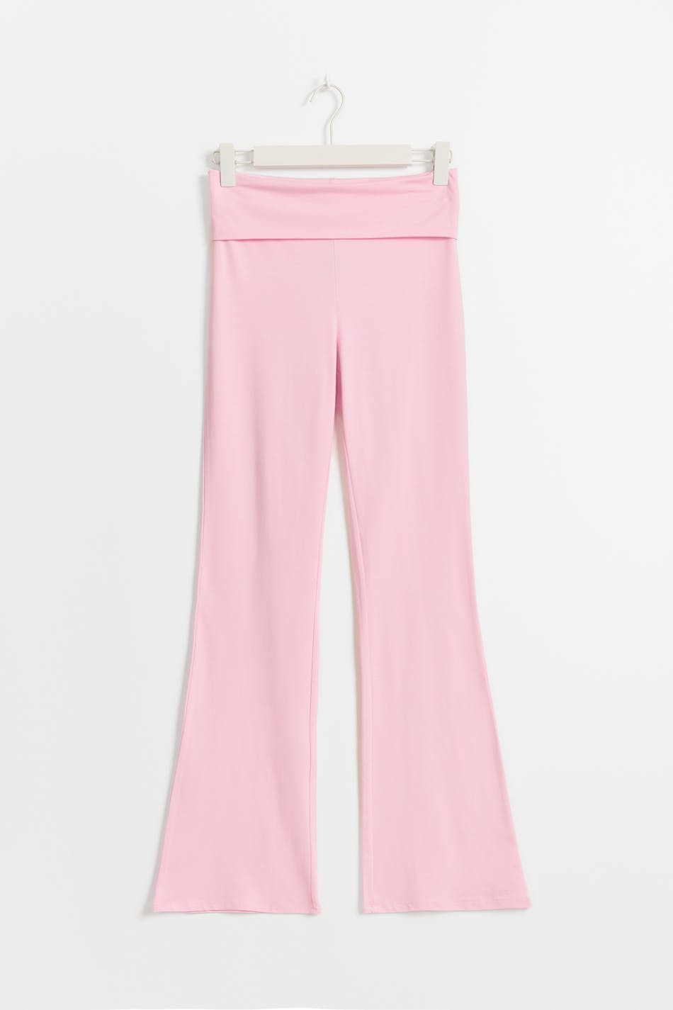 Soft touch folded trouser