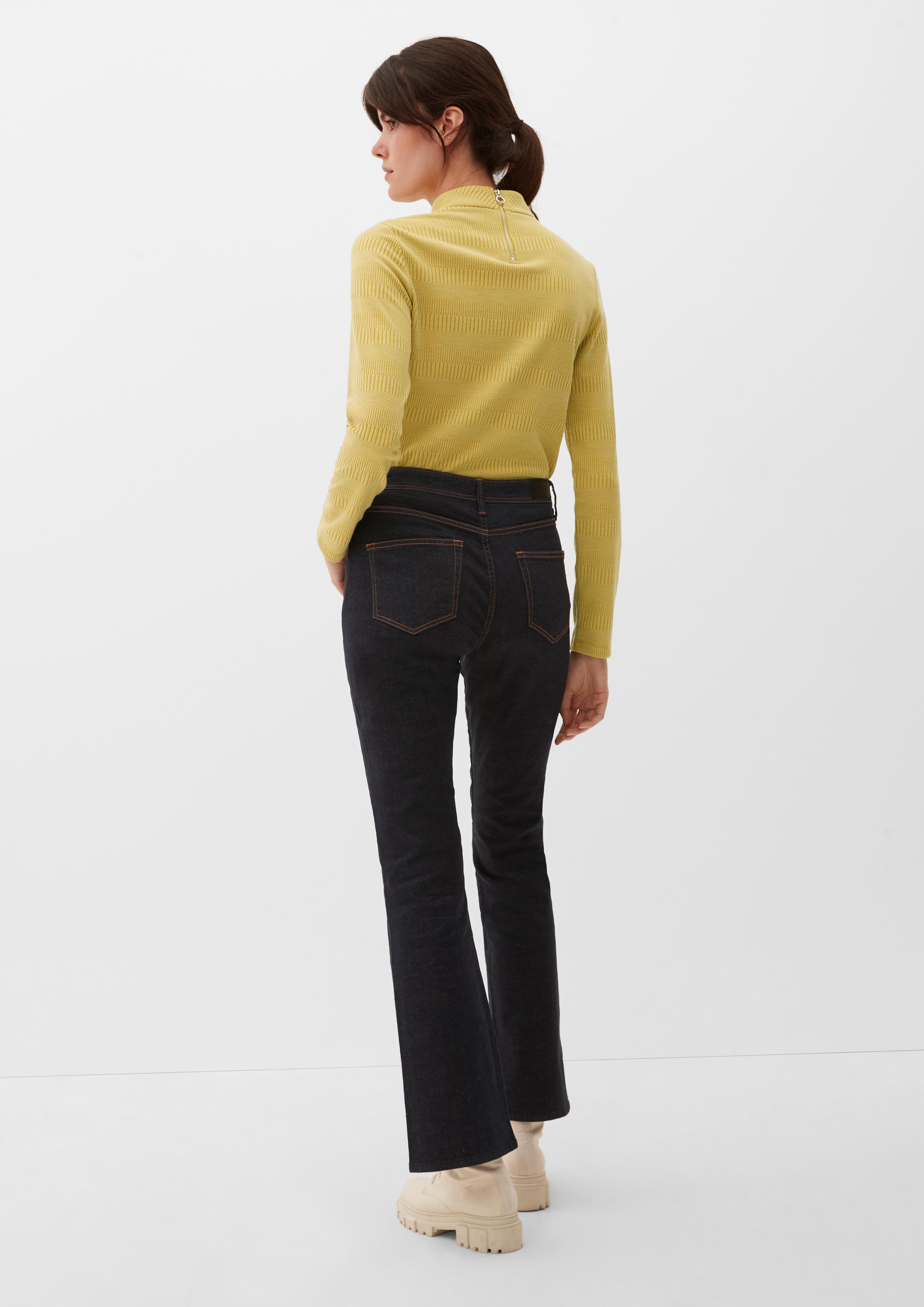 Longsleeve mit Stehkragen  2121397-1491