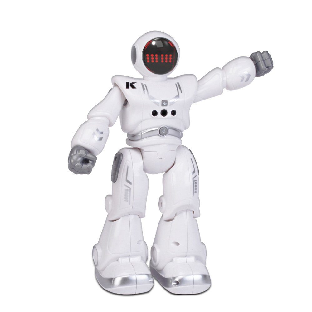 efaso RC-Roboter R18 Ferngesteuerter Roboter - Intelligente Programmierung / Auto-Demo, Gestikerkennung / Lieder & Tänze / LED Beleuchtung