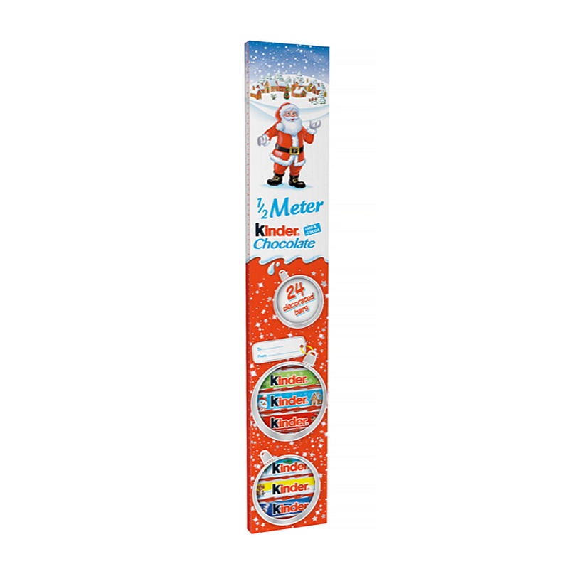 Kinder Kinder sjokolade 1/2 meter, 24x12,5 g