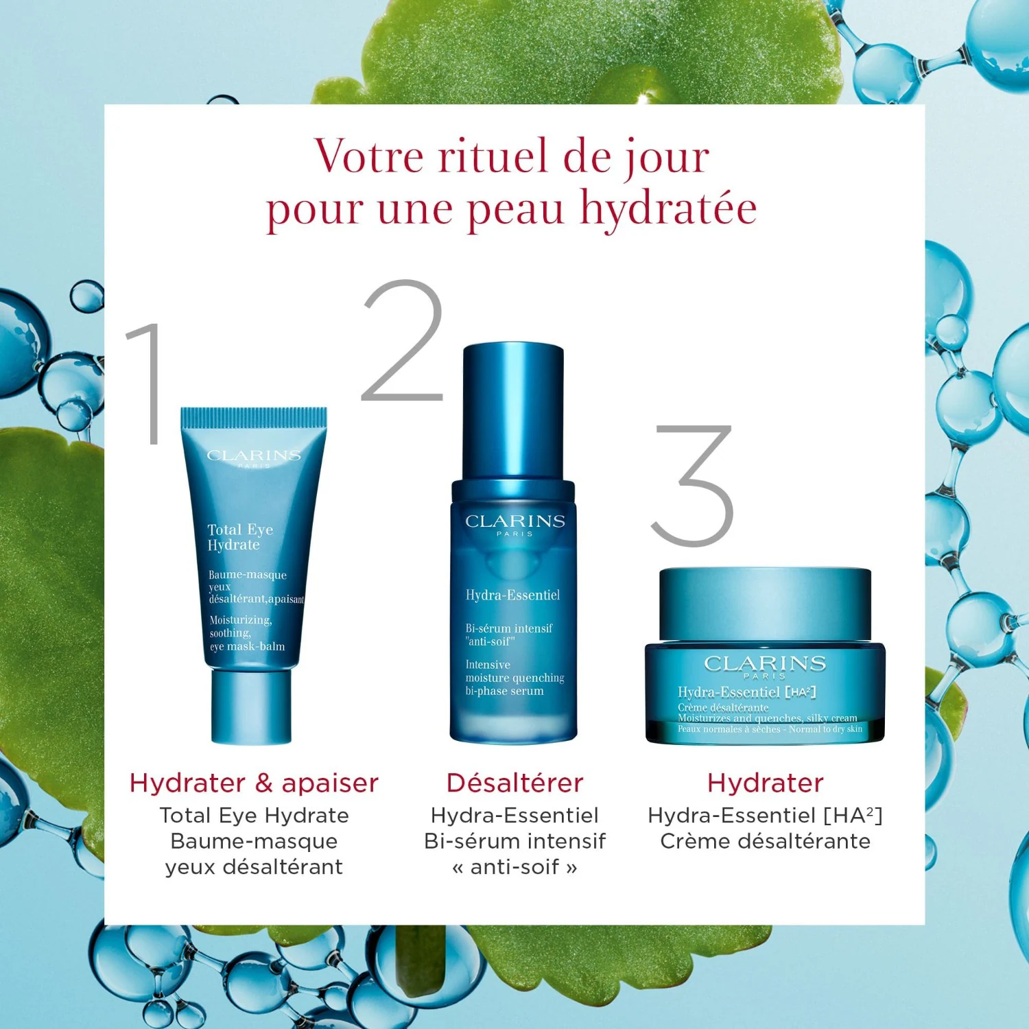 Crema hidratante intensiva Clarins