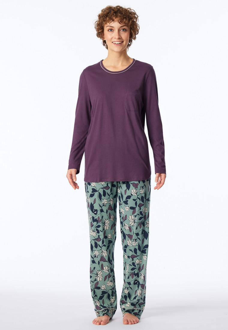 Schlafanzug lang multicolor - Comfort Nightwear
