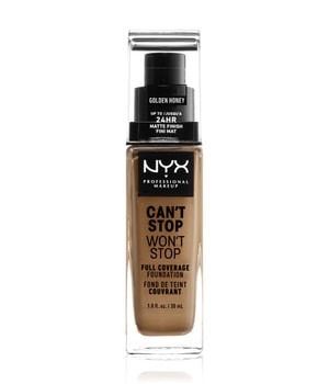 NYX Professional Makeup Can't Stop Won't Stop 24-Hour Foundation Flüssige Foundation-30 ml