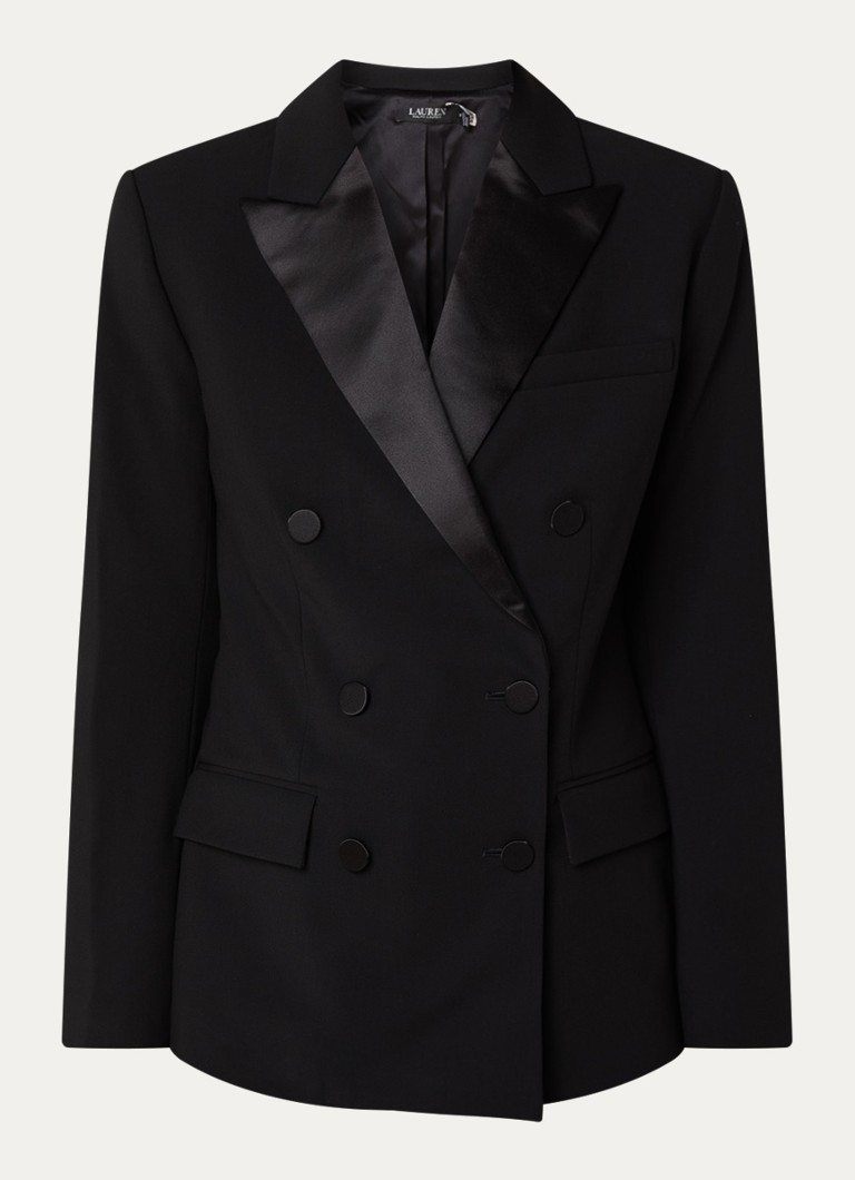 Ralph Lauren double-breasted blazer with flap pockets