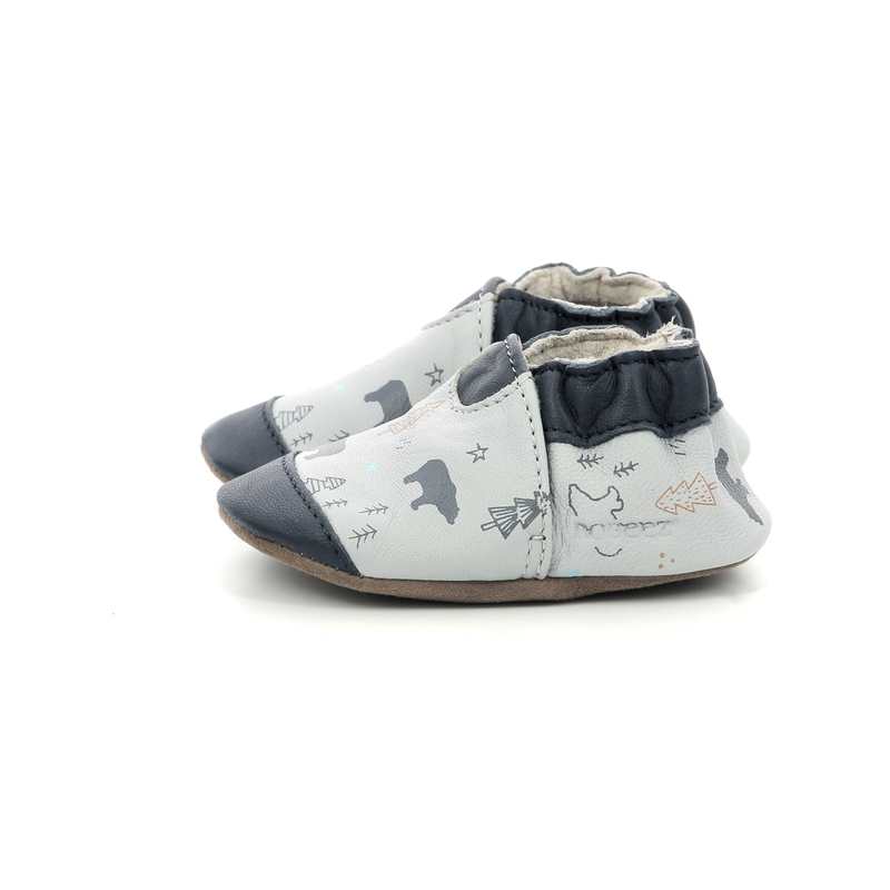 Chaussons cuir tannage vegetal Wintering Bear
