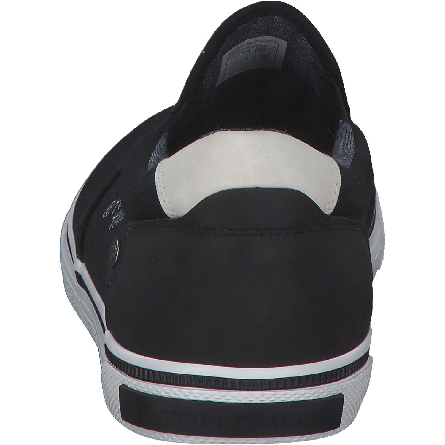 Tom Tailor 5381004, Slipper, Herren, black