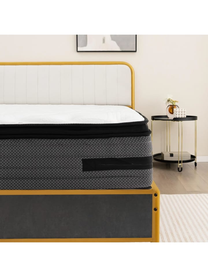 COSTWAY Matratze 140 x 200 cm in Weiß günstig kaufen 200 cm