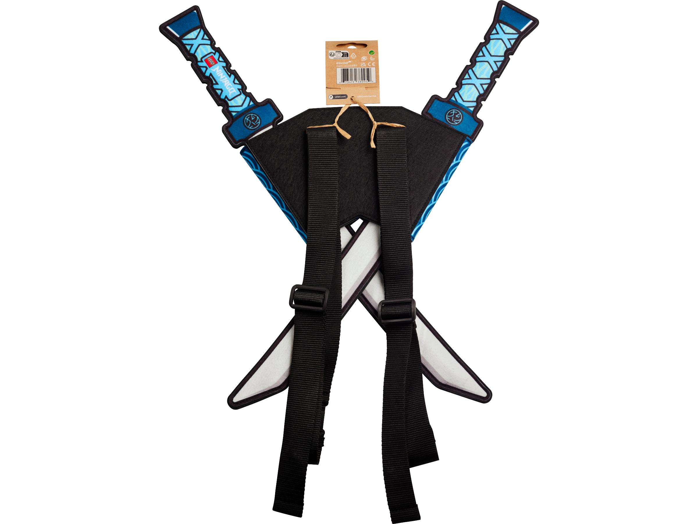 Gekreuzte Katanas mit Scheide 854258