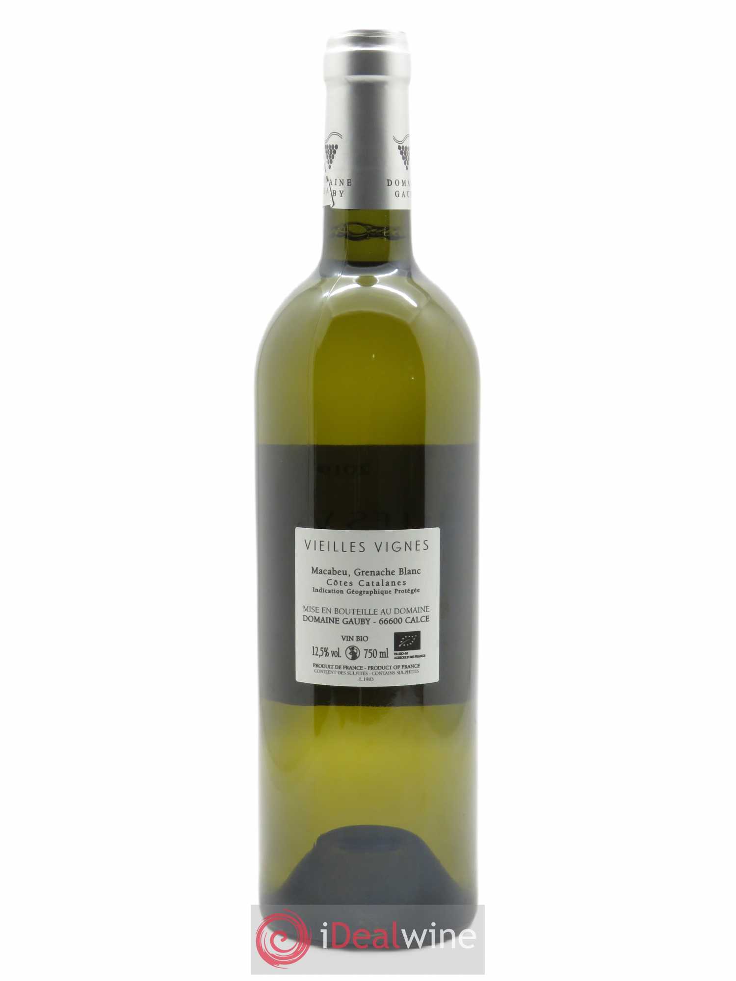 IGP Côtes Catalanes Vieilles vignes Gauby (Domaine)  2019 - Lot de 1 Bouteille