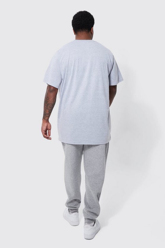 Plus Man Colorblock T-Shirt