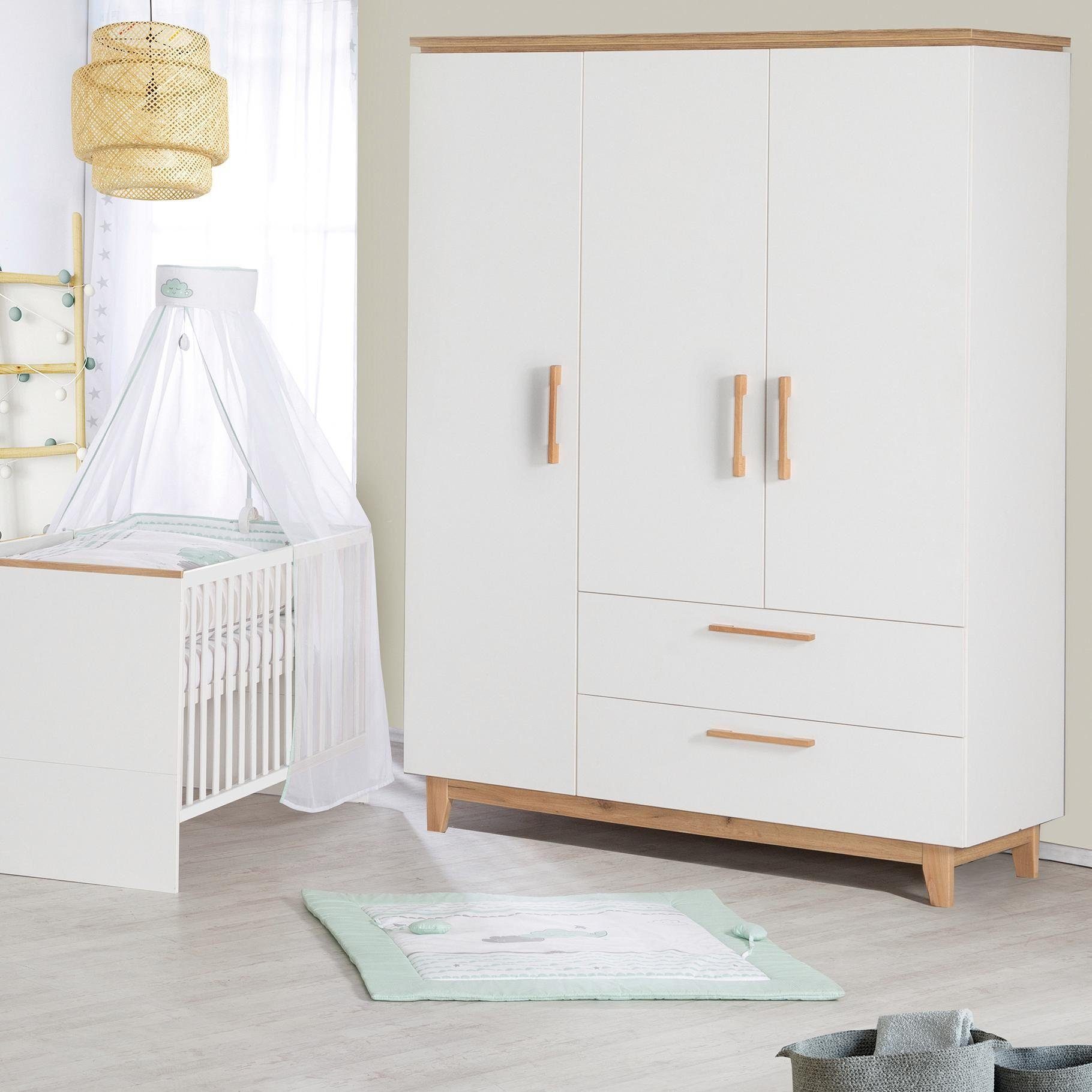 roba® Kinderkleiderschrank Finn, 3-türig