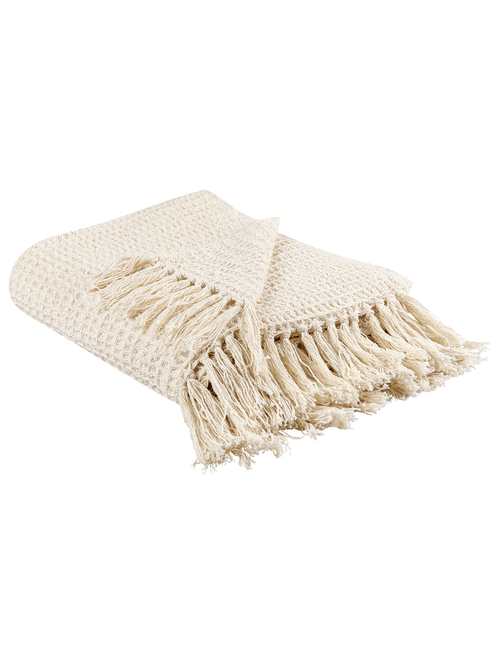 Beliani Kuscheldecke MALU in Beige - (W) 125 x (H) 1 x (L) 150 cm günstig kaufen onesize