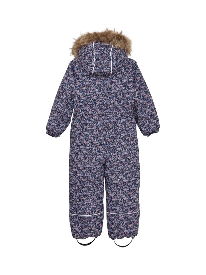 Minymo Schneeoverall 162144KW Schneeanzug mit Kapuze und Fußschlafen in Natur günstig kaufen