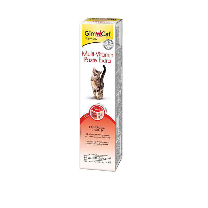 GimCat Ergänzungsfutter & Aufzucht GimCat Multi-Vitamin-Extra Katzenpaste 200 g