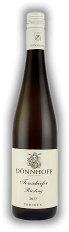 Dönnhoff, Tonschiefer Riesling trocken, 2022, Nahe  Dönnhoff, Tonschiefer Riesling trocken, 2022, Nahe   Jahrgang 2022 - 0,75	 Liter - Vol 12,0%