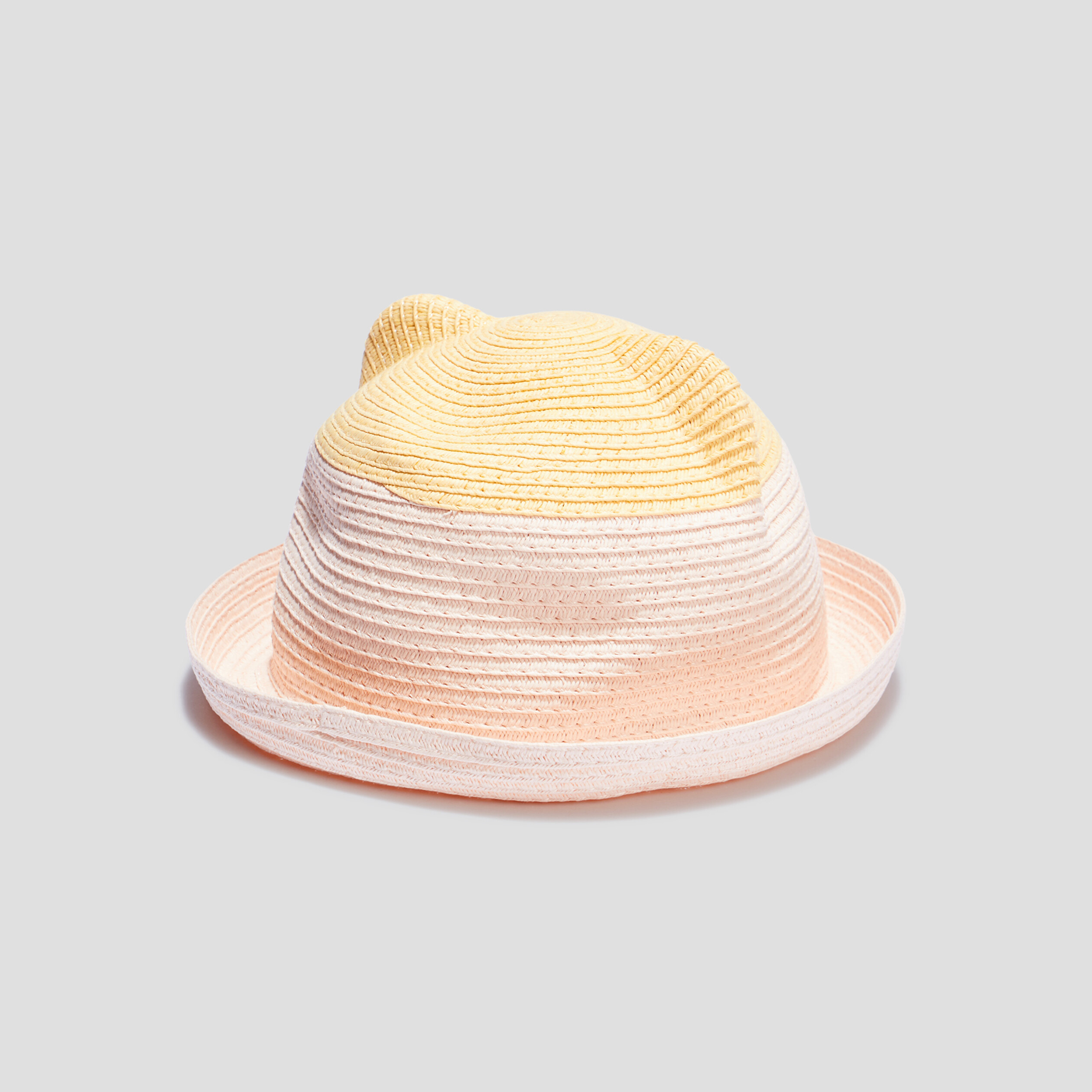 Chapeau en paille multicolore fille | La Halle