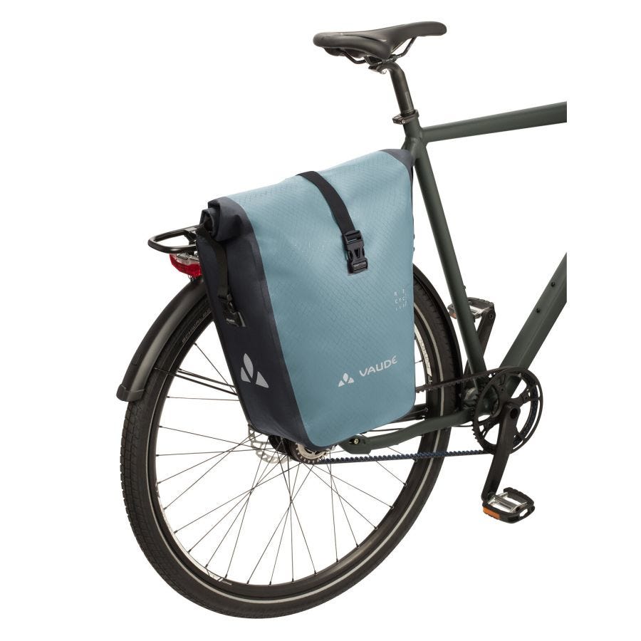 Aqua Back Fahrradtasche, recyceltes Hauptmaterial