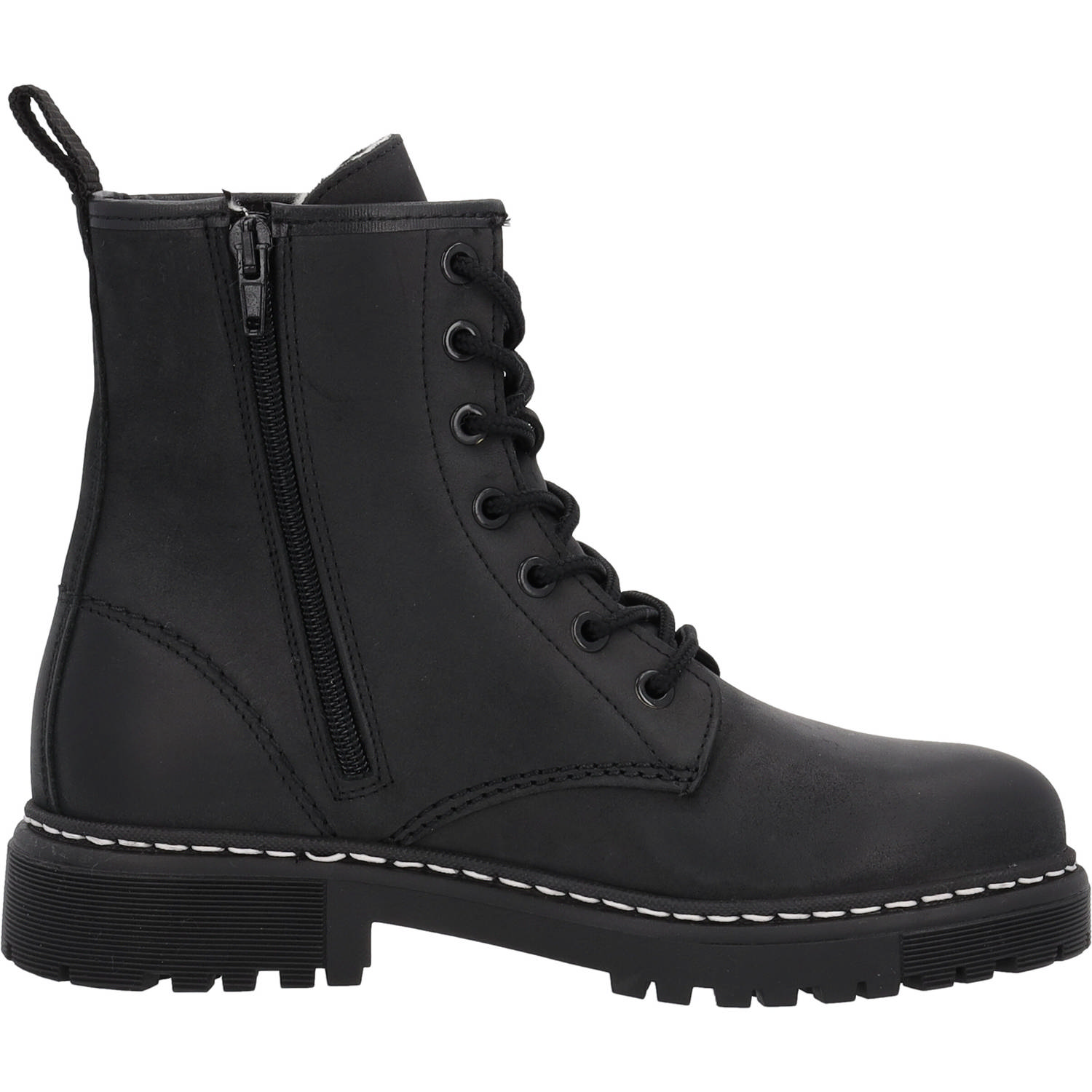 Palado Montecristo, Schnürstiefeletten, Damen, Schwarz Matt