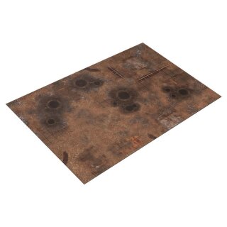 6'x4' Double Sided G-Mat: Quarantine Zone and Fallout Zone