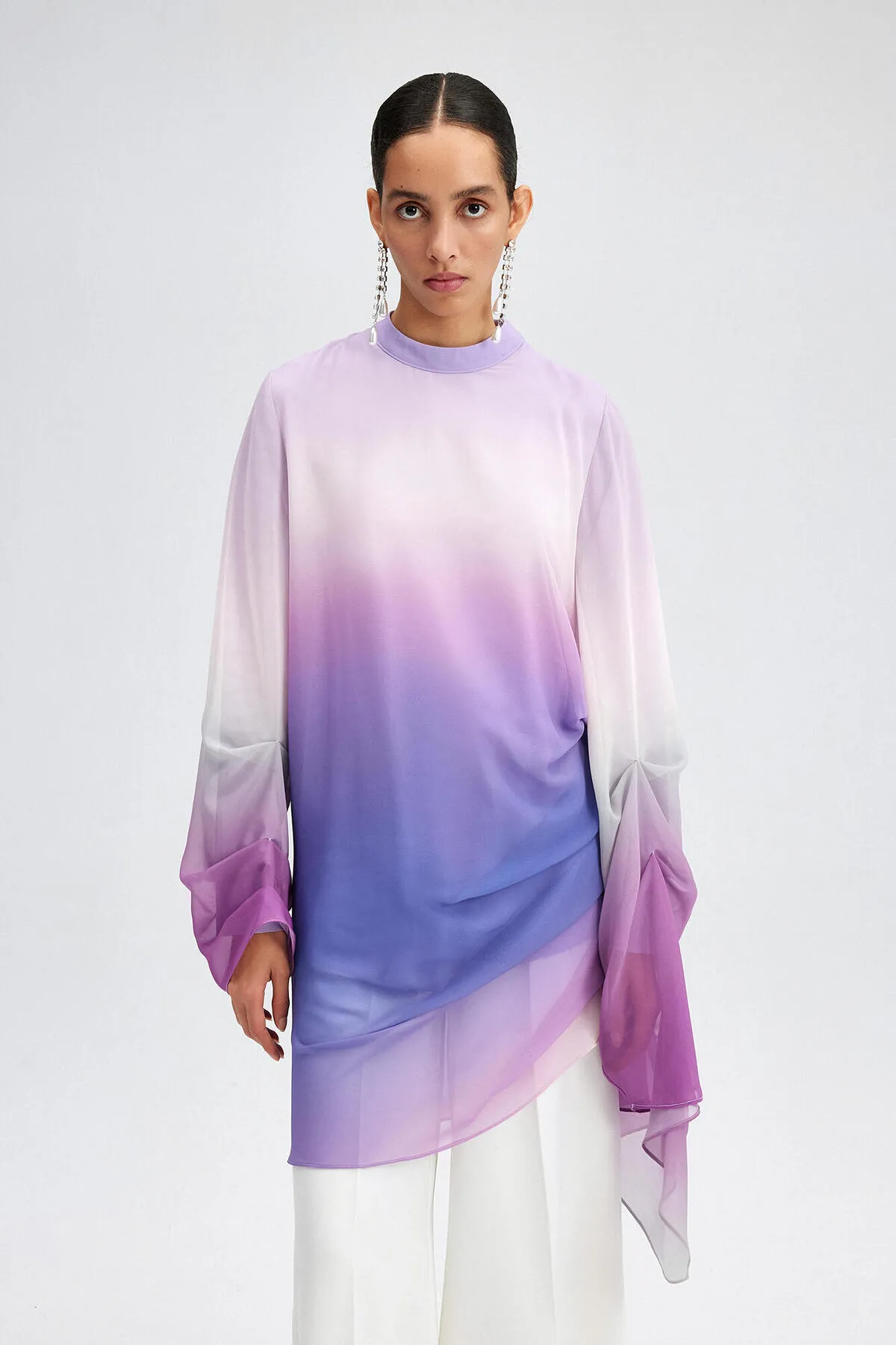Touché Privé  Tunika - Lila - Regular Fit