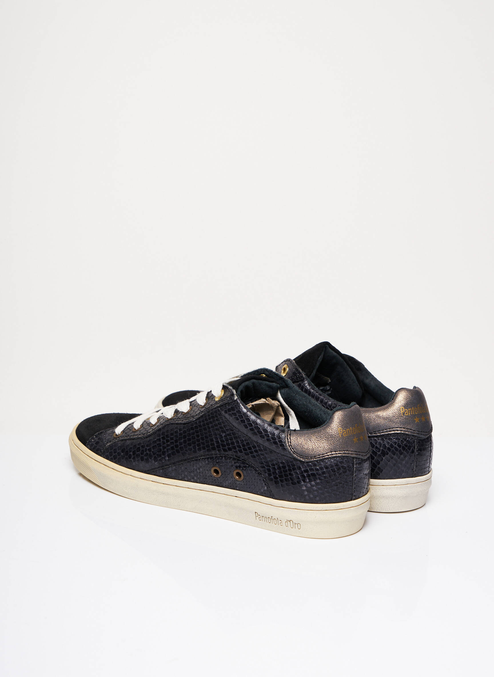 Pantofola D Oro Baskets Femme couleur noir