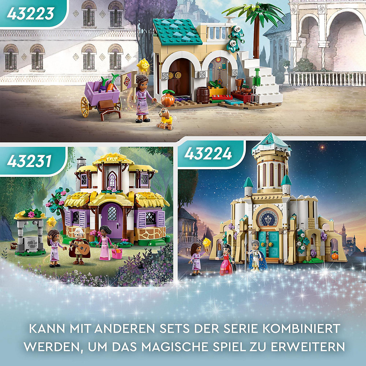 LEGO®   Princess 43224 König Magnificos Schloss