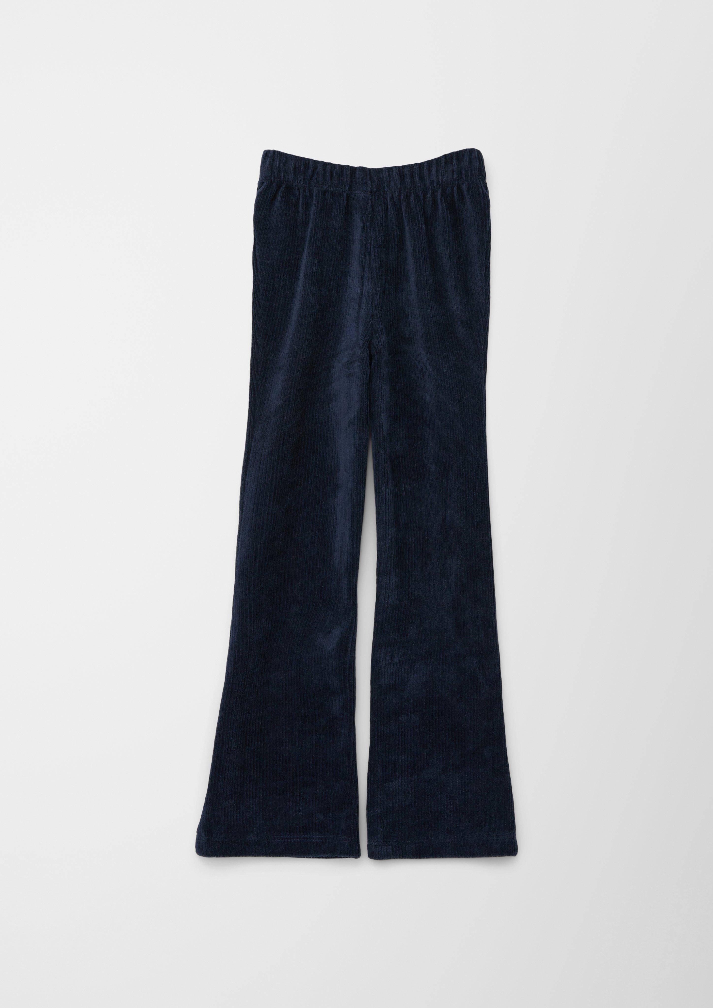 Samtleggings mit Flared Leg   2133920-5952