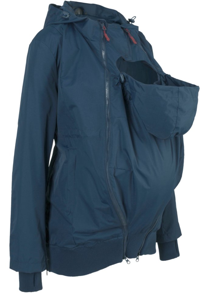 Umstandsjacke mit Babyeinsatz