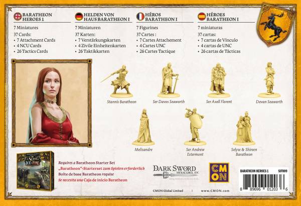 Song of Ice & Fire - Baratheon Heroes #1 (Erw.)