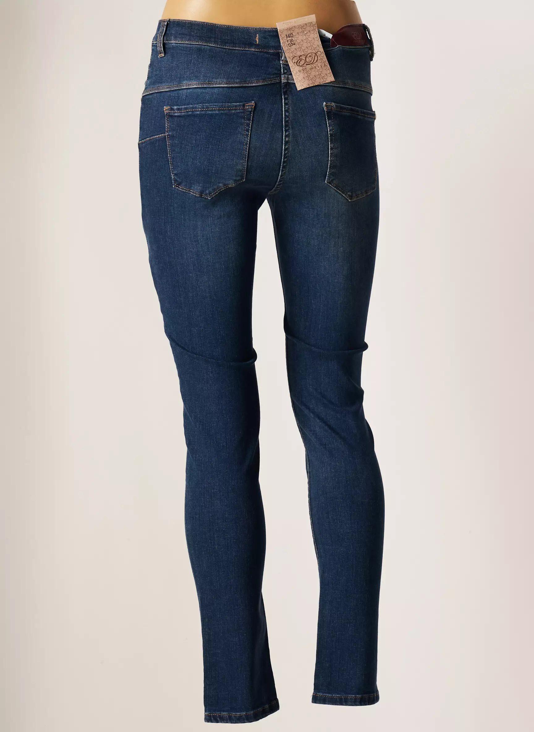 East Drive Jeans Skinny Femme couleur bleu