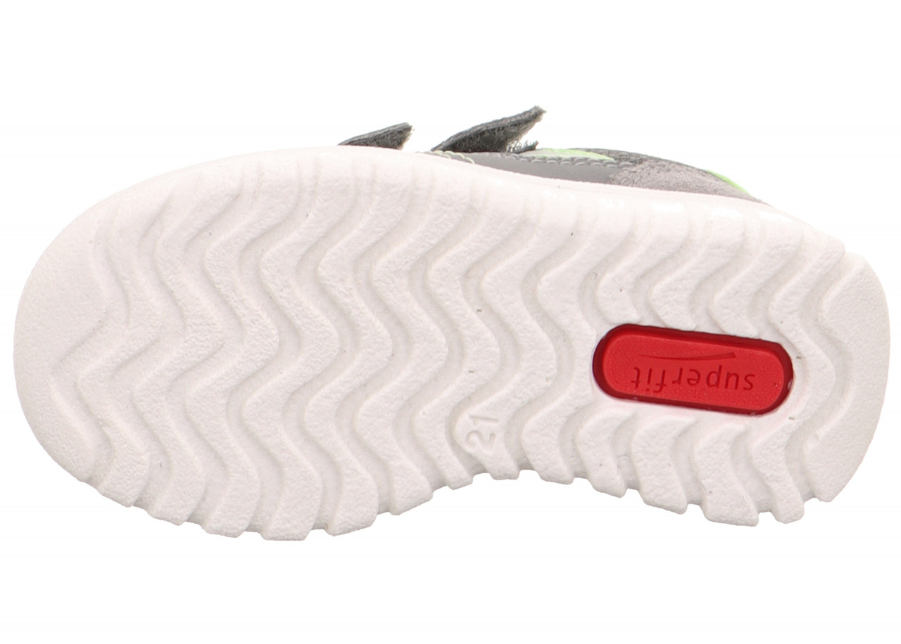 SPORT7 MINI - Hellgrau/HellgrünSneaker low mit Klettverschluss