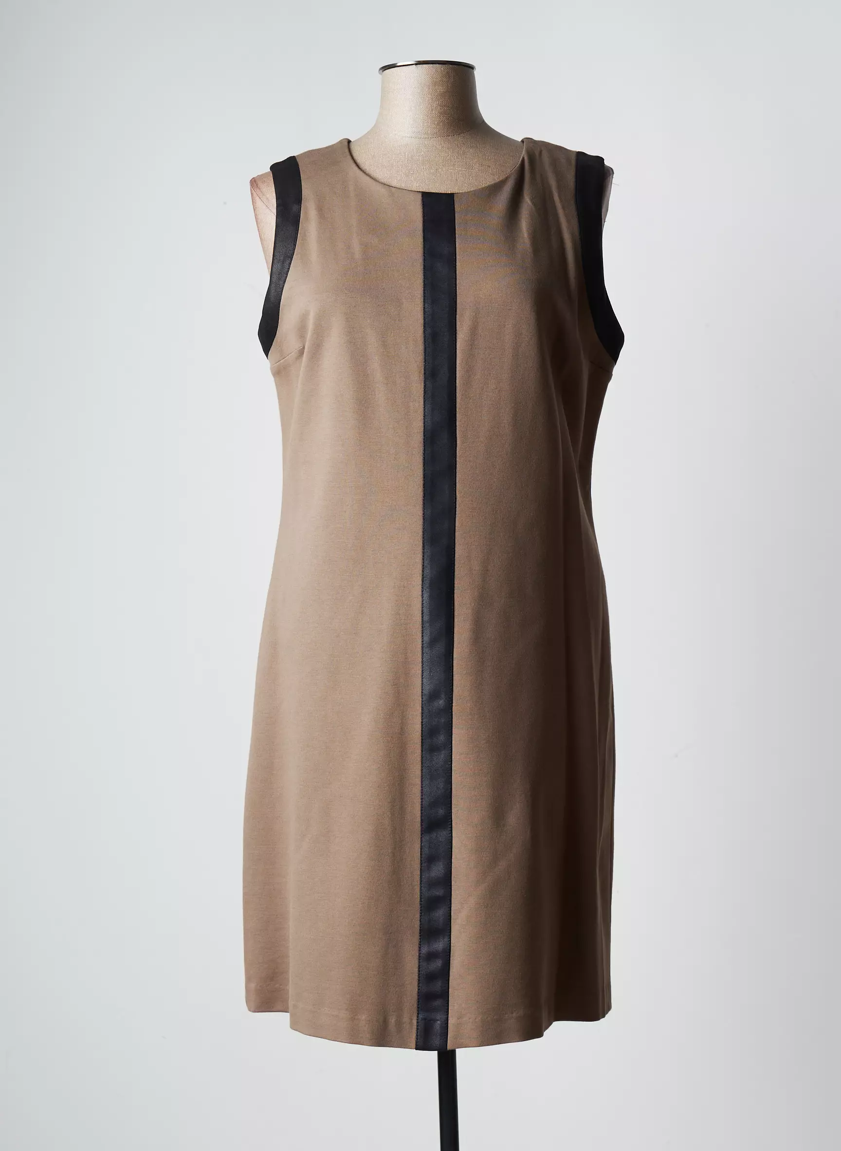 Jumfil Robes Mi Longues Femme couleur gris