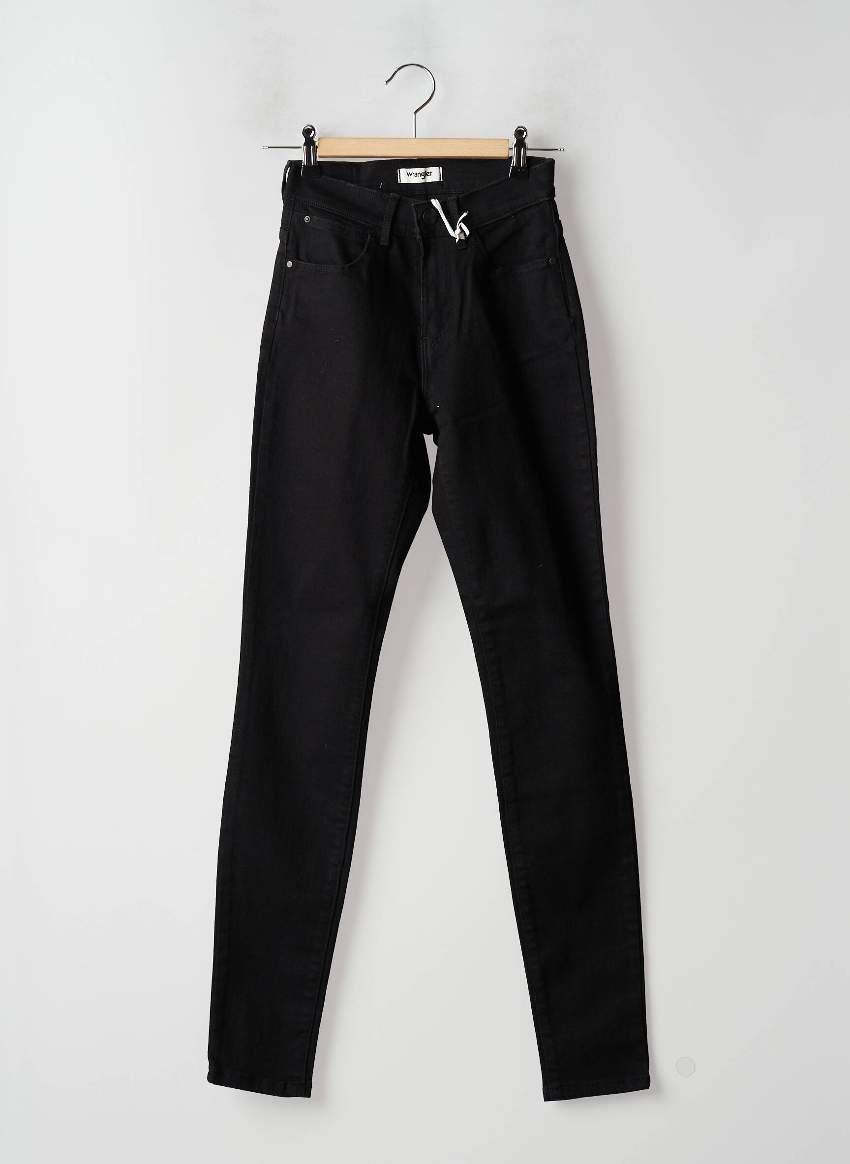 Wrangler Jeans Coupe Slim Femme couleur noir