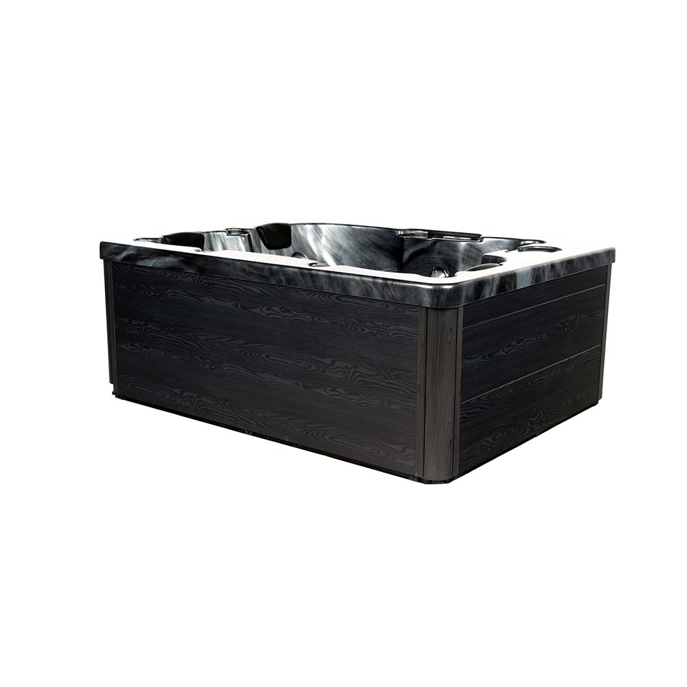 Home Deluxe Outdoor Whirlpool BLACK MARBLE