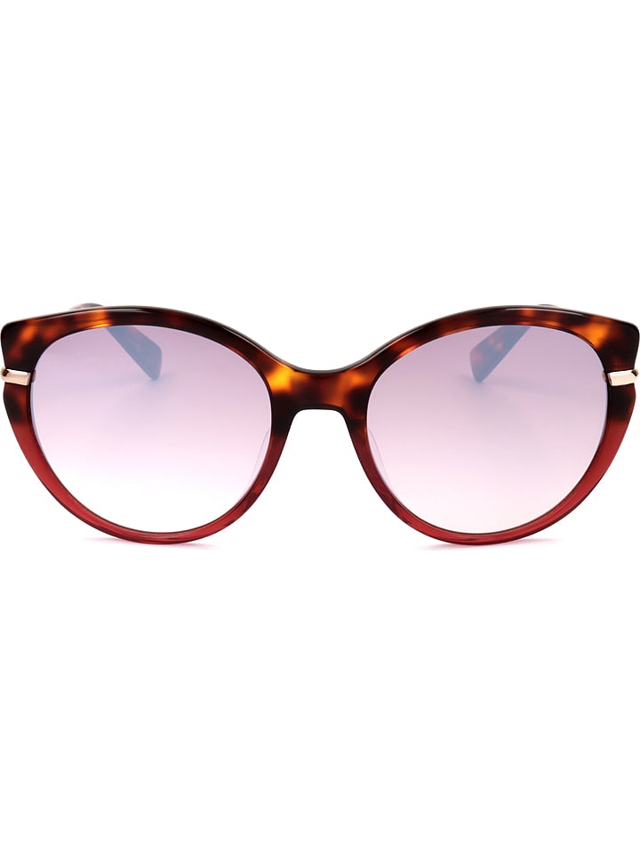 Longchamp Damen-Sonnenbrille in Braun-Gold/ Lila günstig kaufen 54