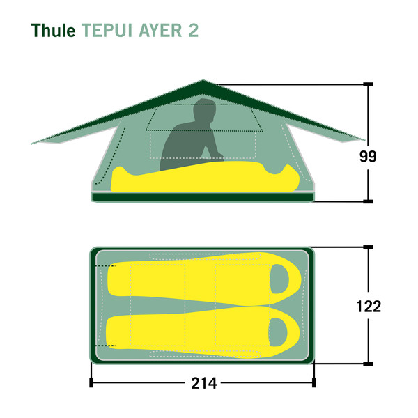 TEPUI AYER 2 - Dachzelt