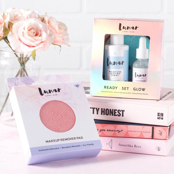 Lunar Glow Makeup Remover Pad Kit Augenmake-up Entferner